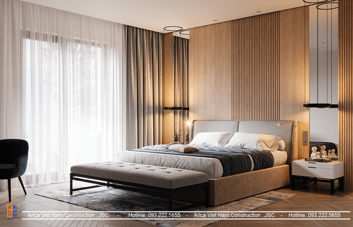 Thiết kế nội thất chung cư 3 phòng ngủ theo kiểu Châu Âu