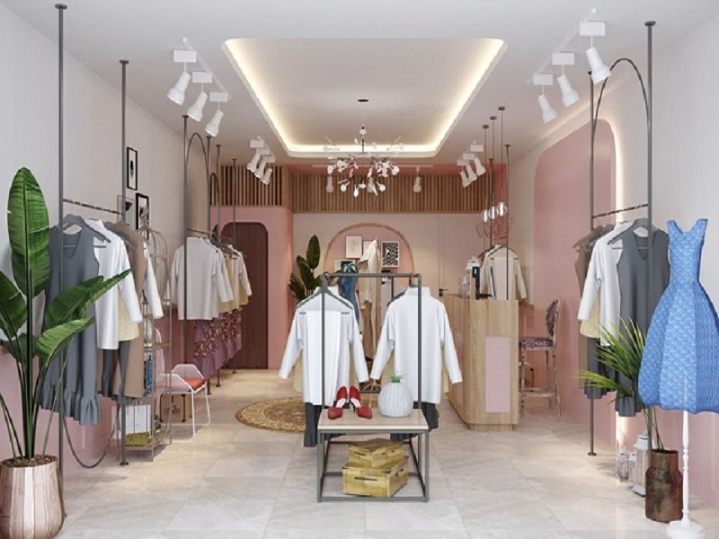 “Bắt trend” phong cách thiết kế cửa hàng quần áo ấn tượng hiện nay