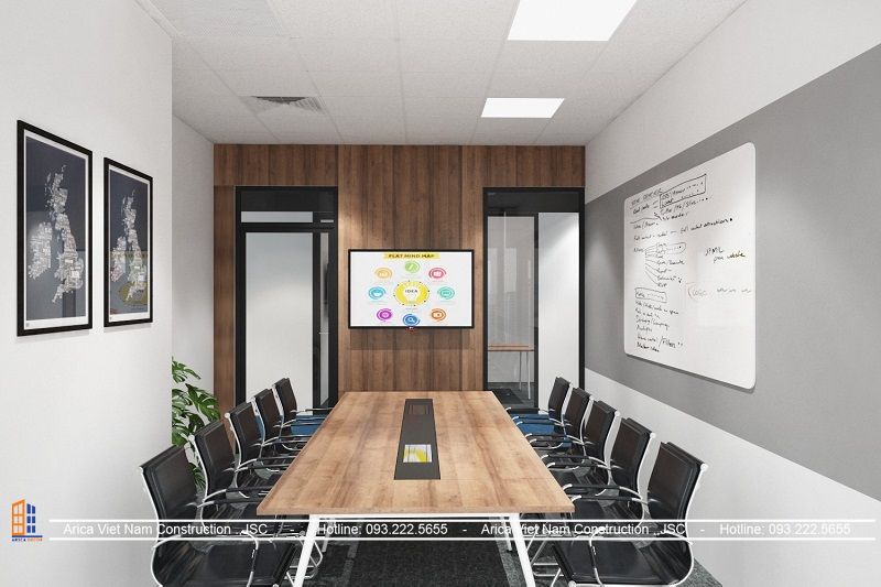 6 lưu ý khi thiết kế nội thất phòng họp công ty