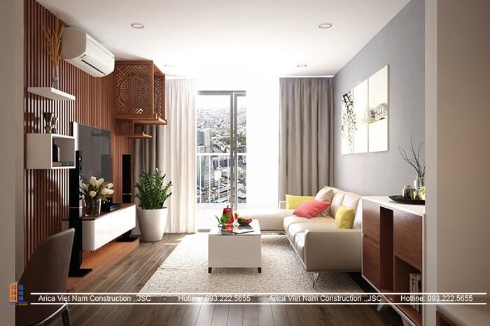 Mẹo thiết kế nội thất chung cư 90m2 tối giản nhưng hiện đại