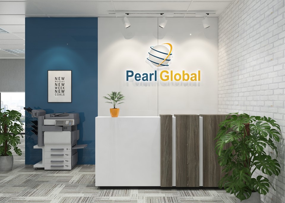 Dự án thiết kế thi công nội thất văn phòng Pearl Global