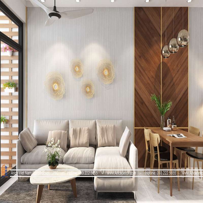 Thiết kế nội thất chung cư Mỹ Đình Pearl 2PN – Hà Nội