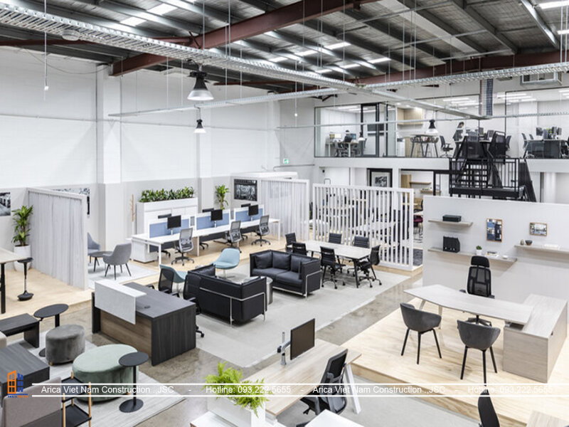 Thiết kế showroom văn phòng – Kiến tạo không gian trưng bày chuyên nghiệp, ấn tượng